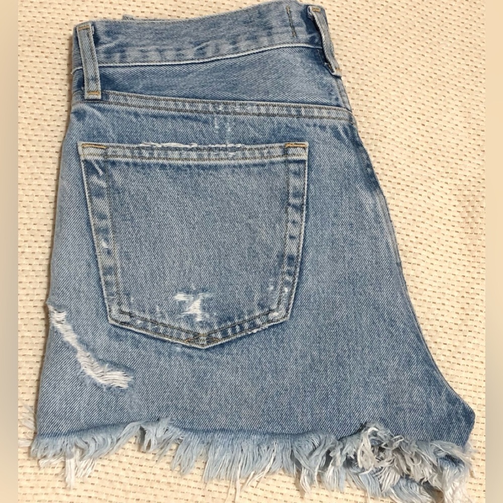 Agolde Parker Cut Off Shorts - Picture 5 of 10